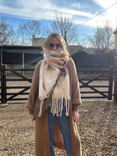 Load image into Gallery viewer, Brown/ neutral Scarf

